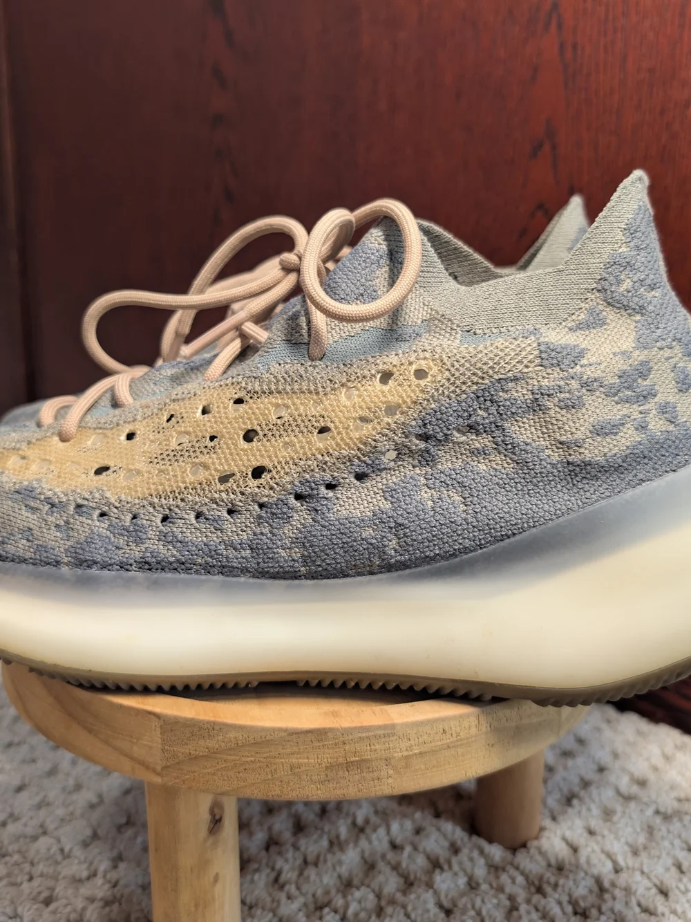 Adidas Yeezy Boost 380 Mist Non-Reflective - Size 12 (FX9764)